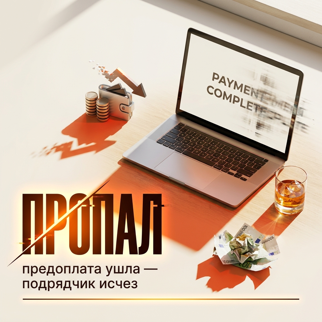 Знакомая история? Нашли исполнителя. Договорились. Перевели предоплату. А через неделю — тишина.