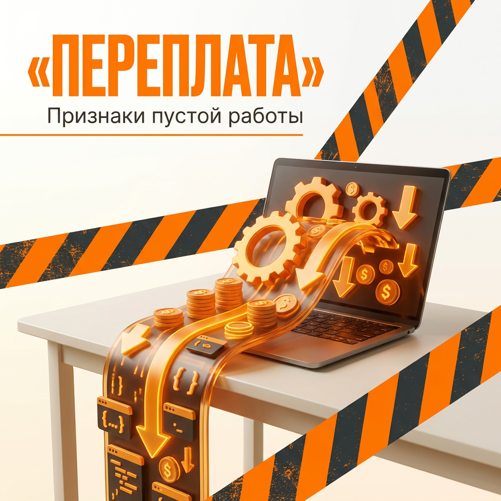 Вы платите за код. А получаете счёт за чужую неорганизованность.