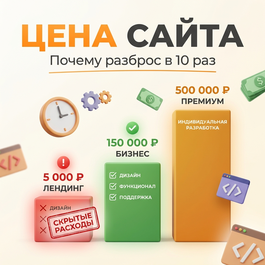 Ты открываешь три вкладки с ценами на сайт.