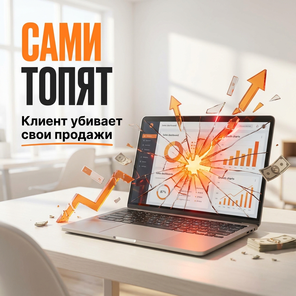 «Мы запустили сайт, а продаж нет. Значит, сайт плохой.»