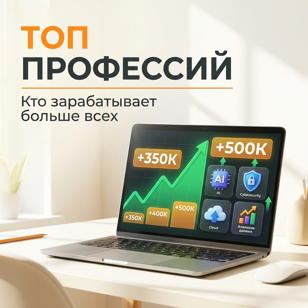 Открываешь очередную статью про «топ IT-профессий будущего». Там красивые цифры и знакомый набор: дата-сайентист, DevOps, ML-инженер.