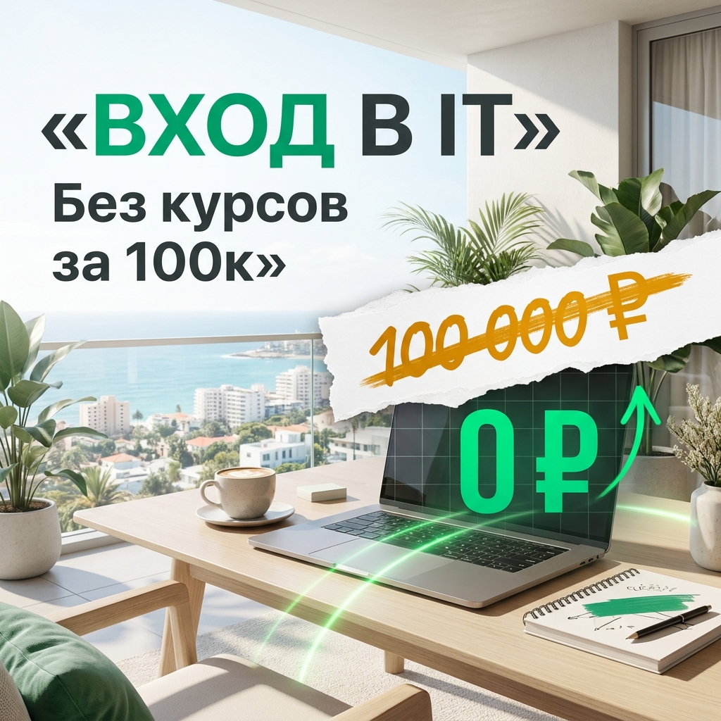 Тебе продали идею, что вход в IT стоит 100 тысяч.