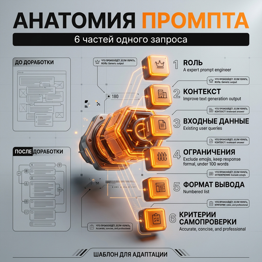 Промпт, который экономит мне два часа в день: разбираю по частям