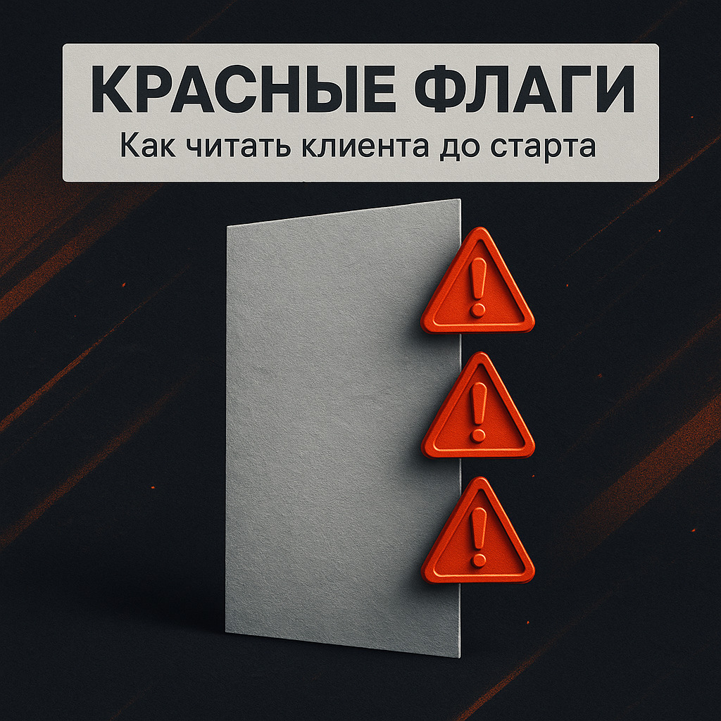 Один плохой заказчик забирает месяц жизни. Его видно на берегу