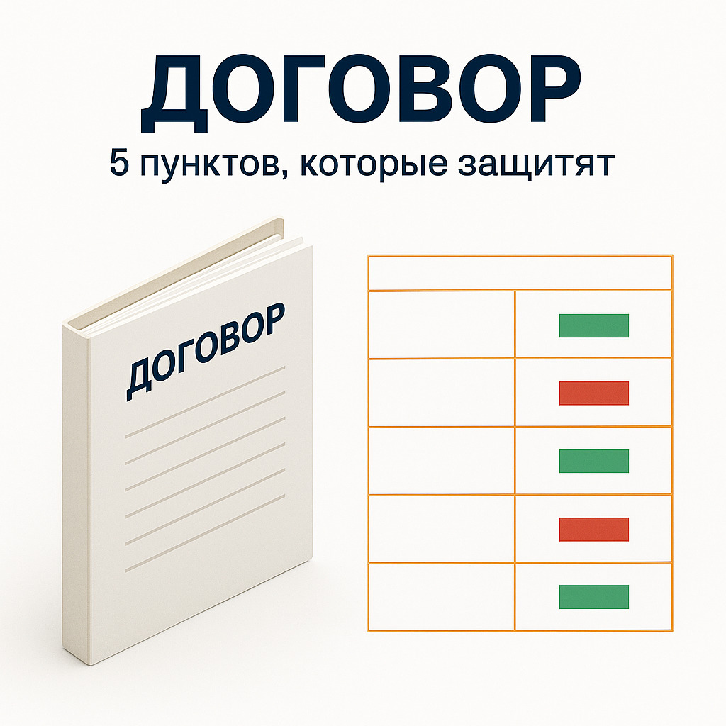 Договор для фрилансера: пять пунктов, без которых вас не защитит ничего