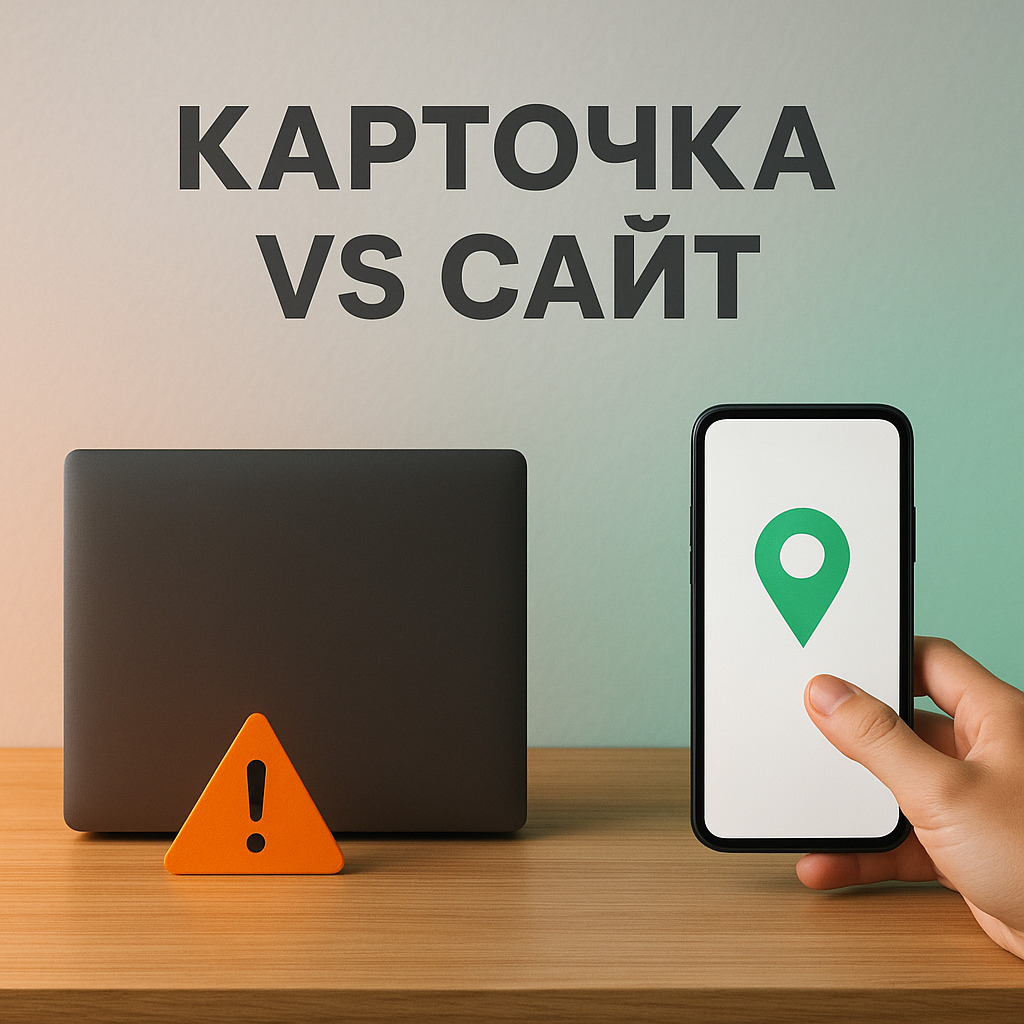 Карточка в Яндекс Картах вместо сайта: когда её хватает маленькому бизнесу