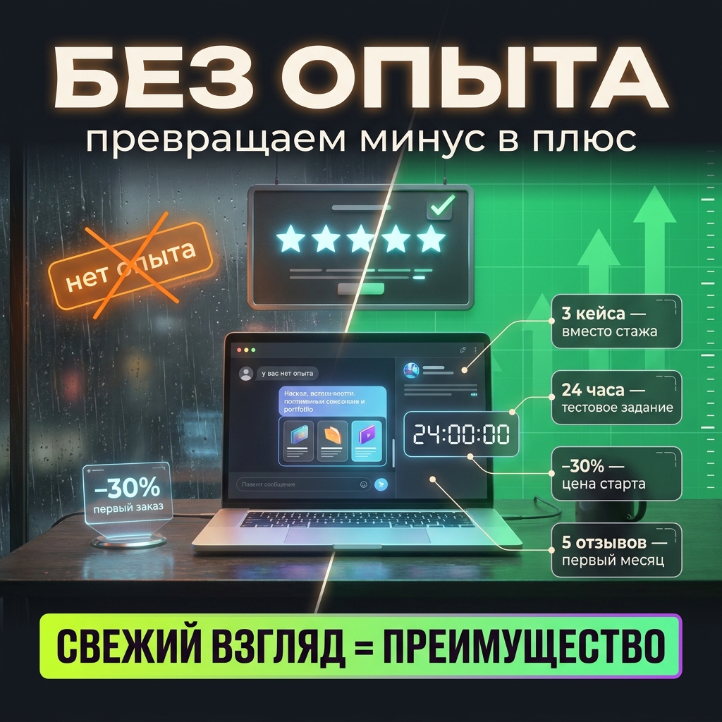 💬 «А опыта нет?» — ответ, после которого это перестаёт быть минусом