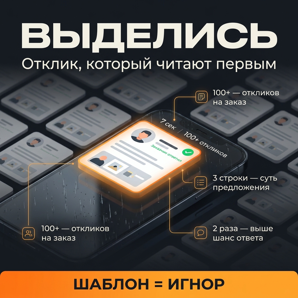 🎯 Как выделиться среди сотни одинаковых откликов без опыта и связей